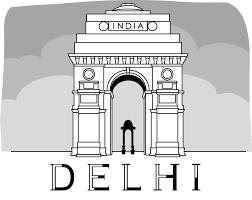 India Gate Delhi logo